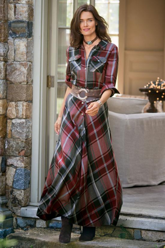 Terrific Tartan Dress Soft Surroundings 