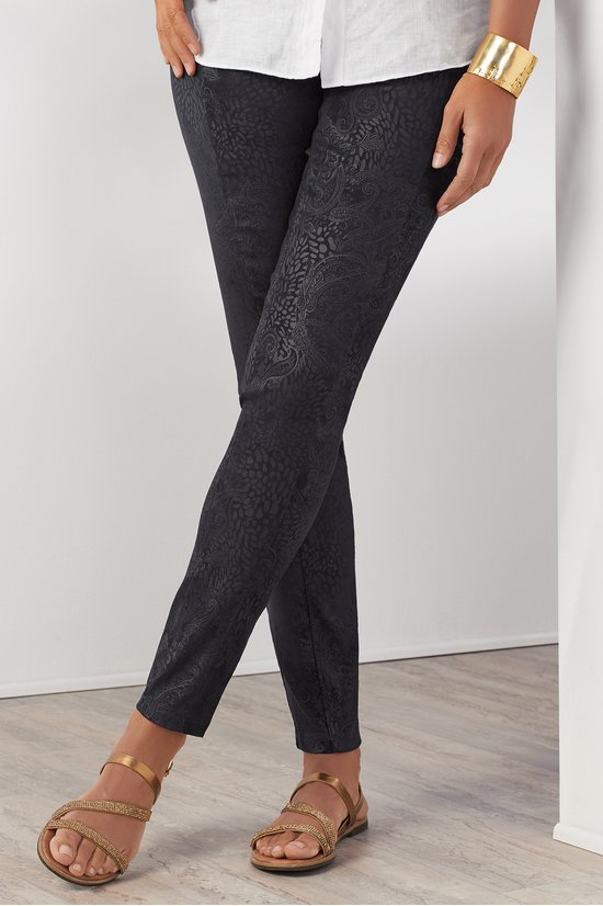 Womens Ultra Soft Slimming Stretchy Suede Leggings Pants (Size L)