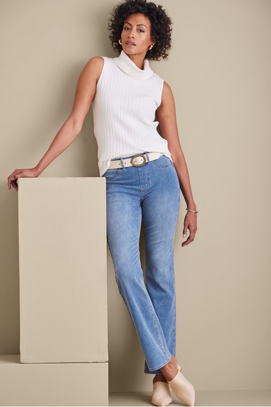 Ultimate Denim Pull-On Bootcut Jeans
