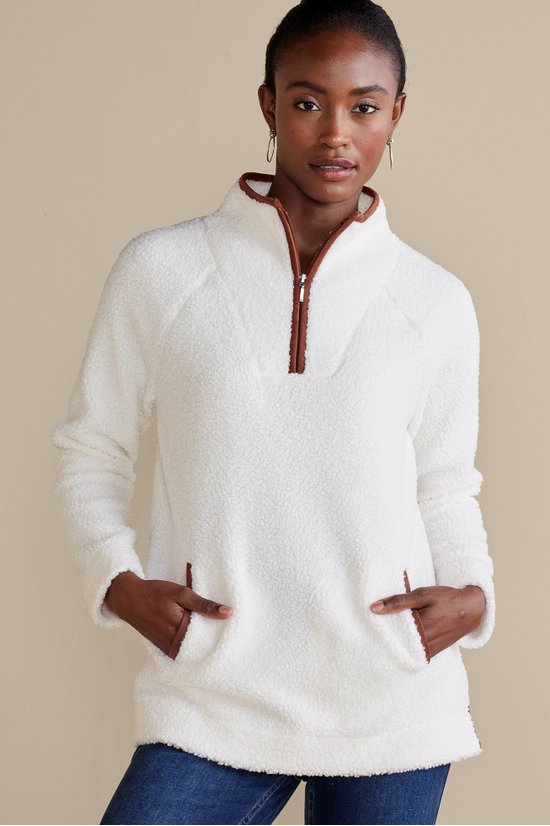 Petites Arden Sherpa Pullover