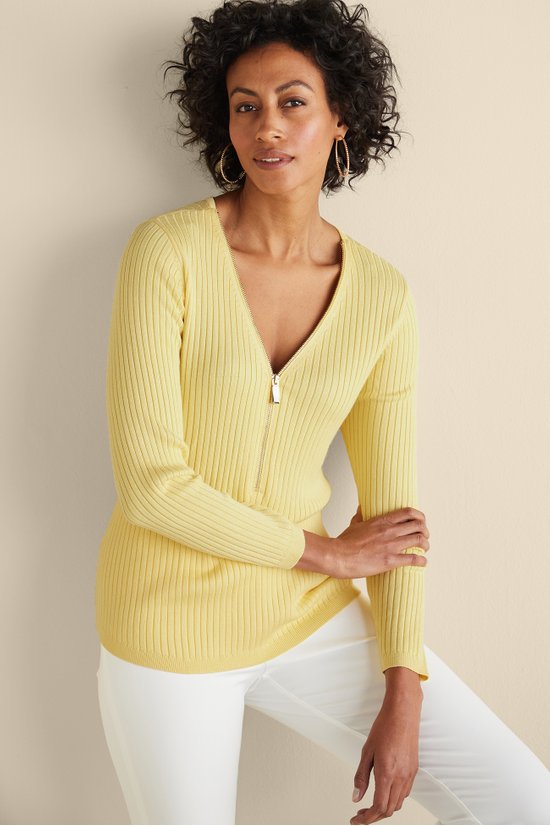 Soft Essential™ Ribbed Valentina Sweater