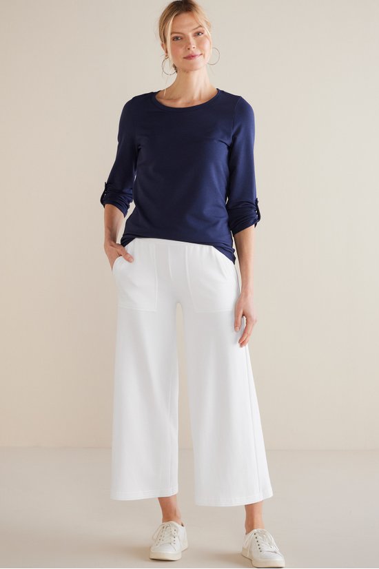 Fina French Terry Crop Pants