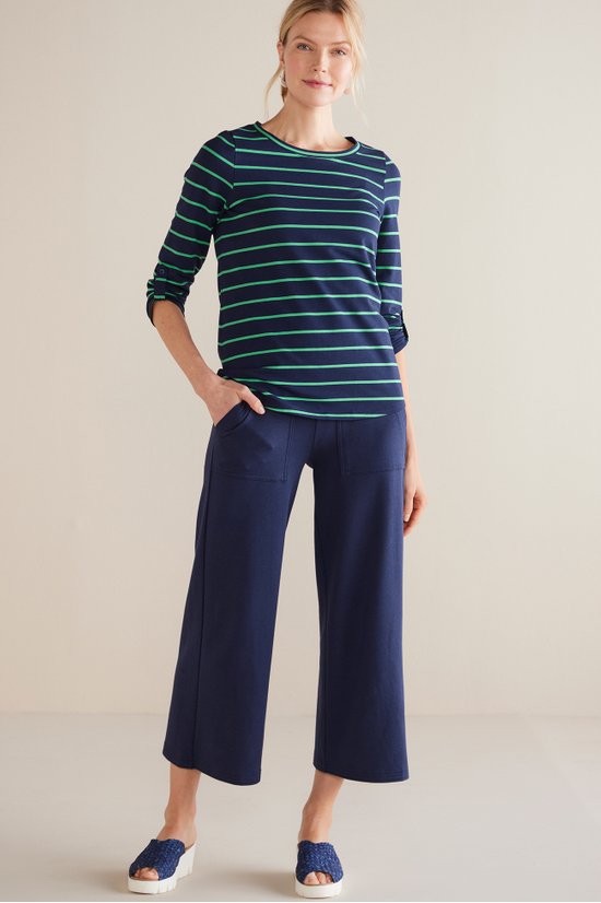 Fina French Terry Crop Pants