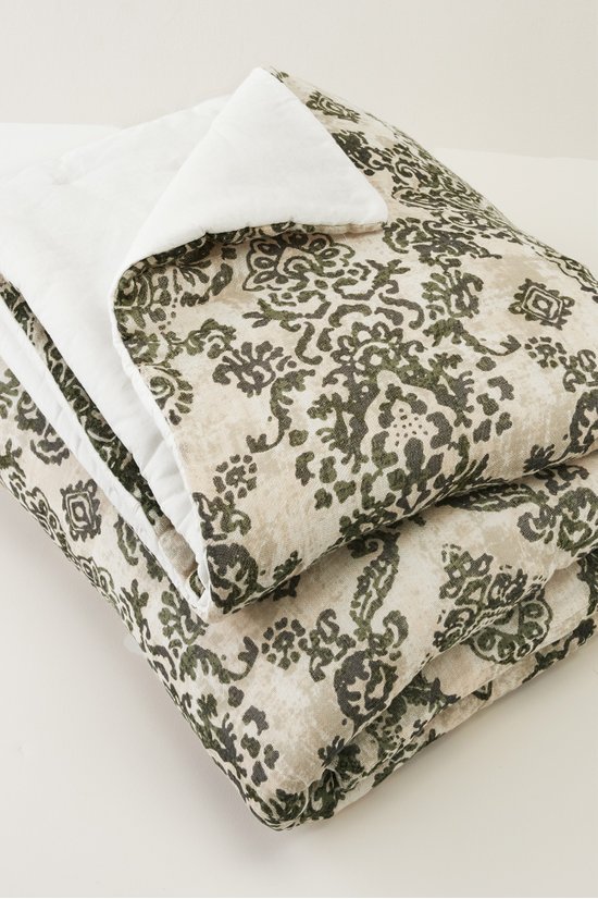 Haley Linen Printed Comforter