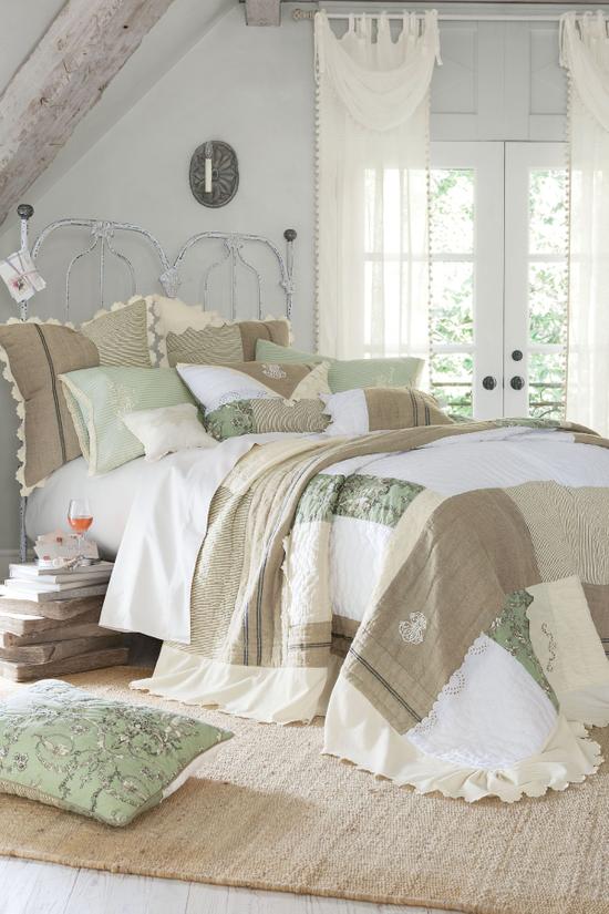 Normandy Quilt Soft Surroundings - Soft Surroundings Bedding Normandy Quilt Soft Surroundings - Soft Surroundings Bedding