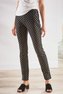 Women Perfect Ponte Pull-on Metallic Dot Skinny Ankle Pants Photo
