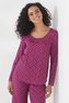 Blissful Bamboo Dreaming Violet Long Sleeve Top Photo