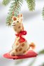 Sledding Ginger The Giraffe Ornament Photo