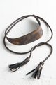 Rope Leather Wrap Belt Photo