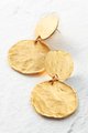 Gold Coin Earrings Photo