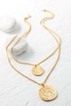 Double Coin Necklace Photo