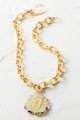 Agate Pendant Chain Necklace Photo