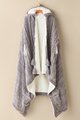 Chenille Sherpa Wearable Throw Photo