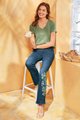 Women The Ultimate Embellished Bootcut Jeans I Photo