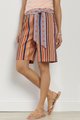 Summer Breeze Stripe Linen Shorts Photo