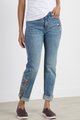 Petites Ultimate Denim Embellished Girlfriend Jeans Photo
