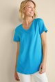 Soft Essential™ Supima® Isabel Short Sleeve Tunic Photo